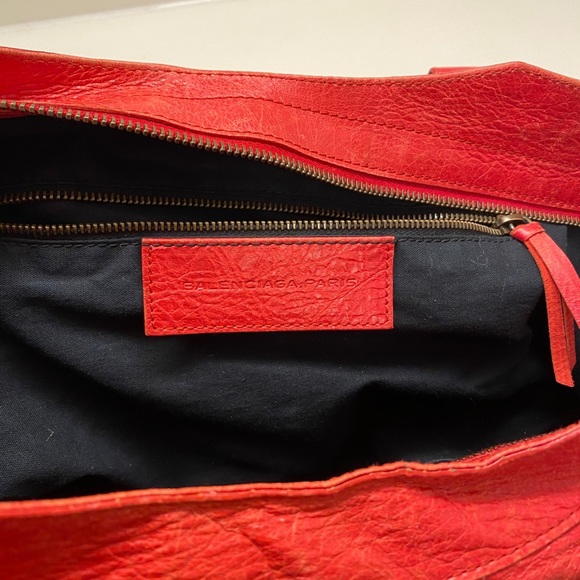 Authentic Balenciaga 💯 Part-time Red Moto Handbag - Picture 13 of 16